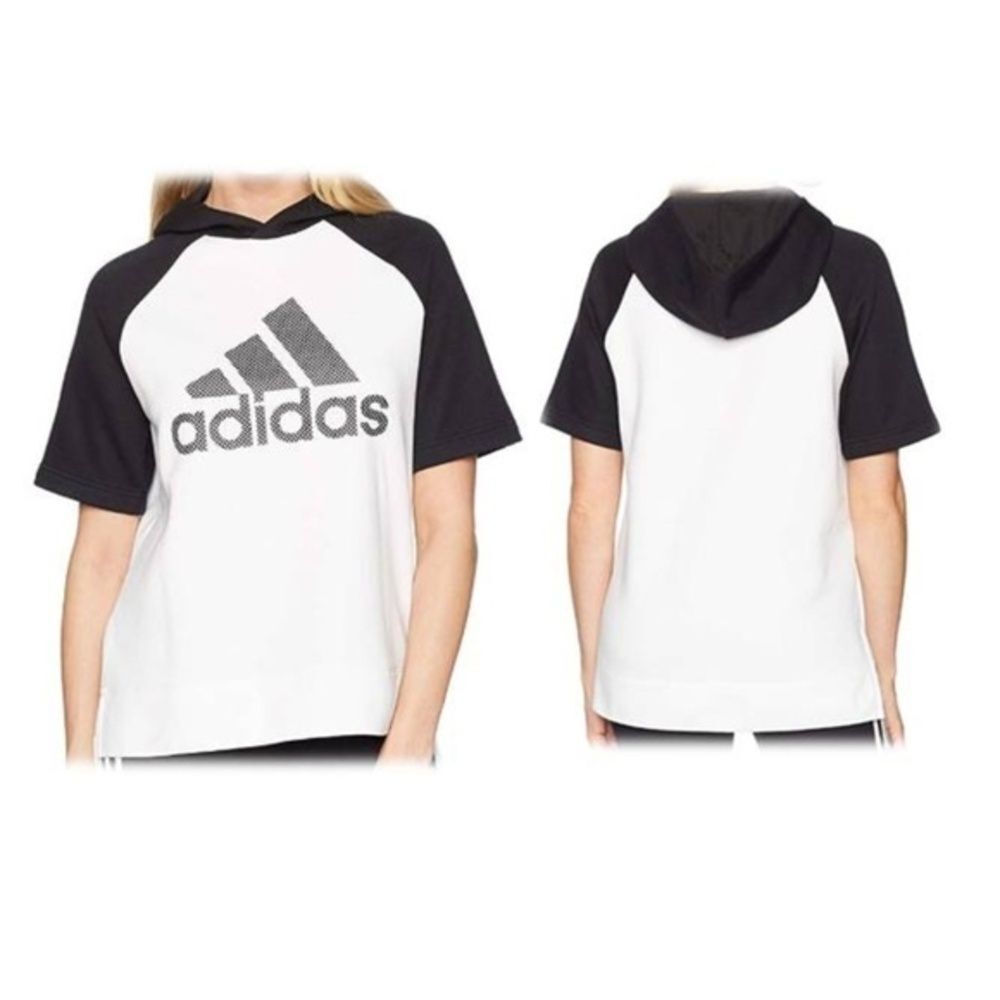 Adidas‎ Women's Athletics Oversized Shirt Cotton Hoodie